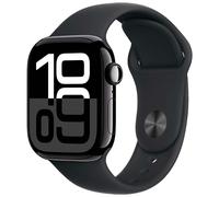 Apple Watch Series 10 GPS 42mm Aluminio Negro con Correa Deportiva S/M