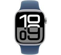 Apple Watch Series 10 OLED 42 mm Digital 374 x 446 Pixeles Pantalla táctil Plata Wifi GPS (satélite)