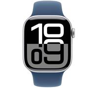 Apple Watch Series 10 OLED 42 mm Digital 374 x 446 Pixeles Pantalla táctil Plata Wifi GPS (satélite)