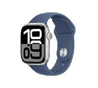 Apple Watch Series 10 OLED 42 mm Digital 374 x 446 Pixeles Pantalla táctil Plata Wifi GPS (satélite)
