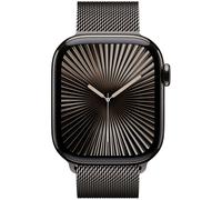 Apple Watch Series 10 GPS + Cellular 42 mm Pizarra de titanio con correa Loop Milanesa Pizarra