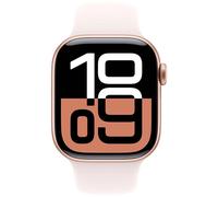 Apple Watch Series 10 OLED 42 mm Digital 374 x 446 Pixeles Pantalla táctil 4G Oro rosa Wifi GPS (satélite)