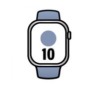 Apple Watch Series 10 OLED 42 mm Digital 374 x 446 Pixeles Pantalla táctil 4G Plata Wifi GPS (satélite)