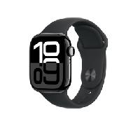 Apple Watch Series 10 OLED 42 mm Digital 374 x 446 Pixeles Pantalla táctil 4G Negro Wifi GPS (satélite)