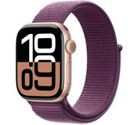 Apple Watch Series 10 GPS + Cellular 42mm Oro Rosa Aluminio con Correa Púrpura Sport Loop