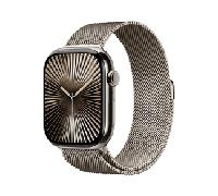 Apple Watch Series 10 GPS + Cellular 46mm Natural Titanium Case with Natural Milanese Loop - M/L MWYC3QL/A
