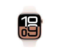 Apple - Watch Series 10 OLED 46 mm Digital 416 x 496 Pixeles Pantalla táctil Oro rosa Wifi GPS (satélite)