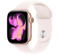 Apple Watch Series 11 5G 42 mm aluminio oro rosa correa deportiva rosa rubor S/M
