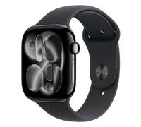 Apple Watch Series 11 5G 46 mm aluminio negro azabache correa deportiva negra M/L