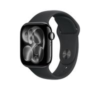Apple Watch Series 11 Celular 42mm Aluminio Negro Brillante con Correa Deportiva Negra S/M