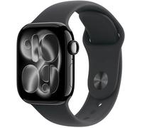 Apple Watch Series 11 GPS 42mm Caja de Aluminio Negro Azabache con Correa Deportiva Negra M/L