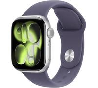 Smartwatch Apple Watch Series 11 GPS 42mm Alumínio Prateado c/ bracelete Desportiva Roxa S/M