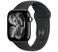 Apple Watch Series 11 GPS 42 mm Caja de aluminio negro azabache con correa deportiva negra S/M nuevo