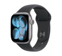 APPLE Watch Series 11 GPS 42 mm Gris Espacial Aluminio con Correa Deportiva Negro (Tamaño S/M)