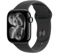 Apple Watch Series 11 GPS 42mm Caja de Aluminio Negro Azabache con Correa Deportiva Negra S/M