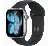 Apple Watch Series 11 GPS 46mm Aluminio Gris espacial MEV44 M/L Correa deportiva negra