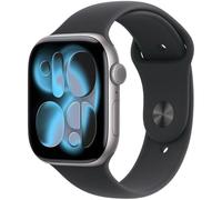 Apple Watch Series 11 GPS 46mm Caja de Aluminio Gris Espacial con Correa Deportiva Negra M/L