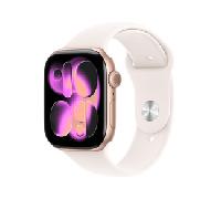 Apple Watch Series 11 GPS 46mm Caja de Aluminio Oro Rosa con Correa Deportiva Rosa Rubor M/L