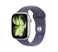 Apple Watch Series 11 GPS+Celluar con Caja de Aluminio en Plata de 46 mm y Correa Deportiva Color Niebla Lila-Talla M/L.Calidad del Sueño,monitores de entreno y Salud,Pantalla Siempre Activa