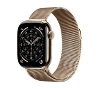 Smartwatch apple watch s11 gps + cellular 42mm gold titanium case gold milanese loop