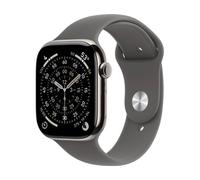 APPLE Watch Series 11 GPS + Cellular 42 mm Titanio Natural con Correa Deportiva Gris Piedra (Tamaño S/M)