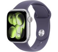 Apple Watch Series 11 GPS + Cellular 42mm Caja Aluminio Plata con Correa Deportiva Niebla Lila S/M