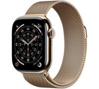 Smartwatch apple watch s11 gps + cellular 42mm gold titanium case gold milanese loop