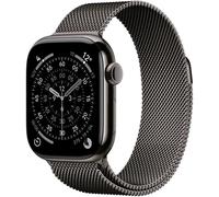 Apple Watch Series 11 GPS + Cellular 42mm Caja de Titanio Pizarra con Pulsera Milanese Loop Pizarra