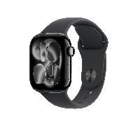 Apple Watch Series 11 GPS + Cellular 42mm Caja de Aluminio Negra con Correa Deportiva Negra M/L