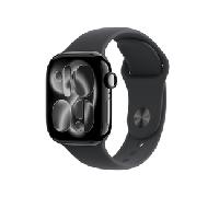 Apple Watch Series 11 GPS + Cellular 42mm Caja de Aluminio Negra con Correa Deportiva Negra S/M