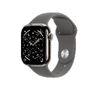 Apple Watch Series 11 GPS + Cellular 42mm Caja Titanio Natural con Correa Deportiva Gris Piedra M/L