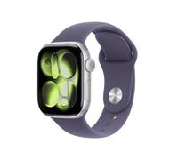 Apple Watch Series 11/ GPS/ Cellular/ 42mm/ Plata/ Correa Deportiva Púrpura (S/M)