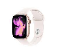 Apple Watch Series 11 GPS + Cellular 42mm Caja Aluminio Oro Rosa con Correa Deportiva Rosa Rubor M/L