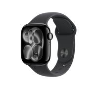 Apple Watch Series 11 GPS + Cellular 42mm Caja de Titanio Pizarra con Correa Deportiva Negra S/M