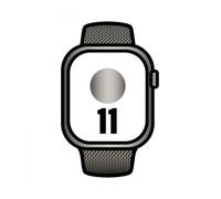 Apple watch series 11/ gps/ cellular/ 42mm/ titanio natural/ correa natural milanese loop