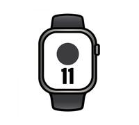 Apple watch series 11/ gps/ cellular/ 42mm/ titanio negro/ pizarra correa deportiva negro (s/m)