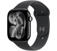 Apple Watch Series 11 GPS + Cellular 46mm Caja de Aluminio Negra con Correa Deportiva Negra M/L