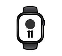Apple watch series 11/ gps/ cellular/ 46mm/ caja de aluminio negra/ correa deportiva negra s/m