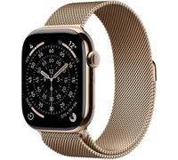 Apple Watch Series 11 GPS + Cellular 46mm Caja de Titanio Oro con Pulsera Milanese Loop Oro M/L