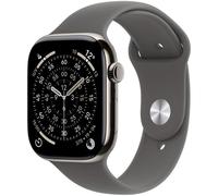 Apple Watch Series 11 GPS + Celular 46mm Titanio Natural con Correa Deportiva Gris M/L