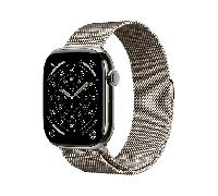 Apple Watch Series 11 GPS + Cellular 46mm Caja Titanio Natural con Pulsera Milanese Loop Natural S/M