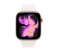 Apple Watch Series 11/ GPS/ Cellular/ 46mm/ Oro Rosa/ Correa Deportiva Rosa Rubor M/L