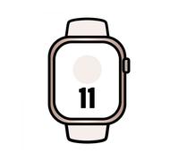 Apple watch series 11/ gps/ cellular/ 46mm/ oro rosa/ correa deportiva rosa rubor s/m