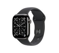 Apple Watch Series 11 GPS + Celular 42mm Titanio Pizarra con Correa Deportiva Negra M/L