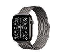 Apple Watch Series 11 GPS+Cellular con Caja de Titanio en Color Pizarra de 46 mm y Pulsera Milanese Loop Color Pizarra-Talla S/M.Calidad del Sueño,monitores de entreno y Salud,Pantalla Siempre Activa
