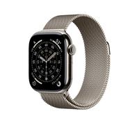 Apple Watch Series 11 GPS + Celular 42mm Titanio Natural con Correa Milanesa Natural