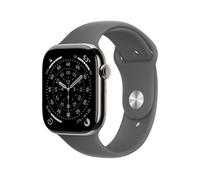 Apple Watch Series 11 GPS + Celular 46mm Titanio Natural con Correa Deportiva Gris S/M
