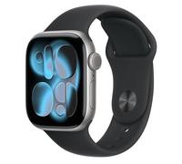 Apple Watch Series 11 GPS de 42 mm con caja de aluminio gris espacial y correa deportiva negra (talla M/L) nuevo