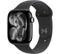 Apple Watch Series 11 GPS de 42 mm con caja de aluminio negro azabache y correa deportiva negra M/L nuevo
