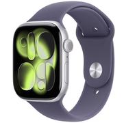 Apple Watch Series 11 GPS de 46 mm con caja de aluminio plateado y correa deportiva bruma violeta (talla M/L) nuevo
